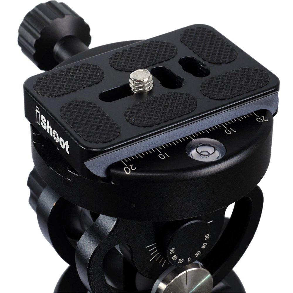 6x3.9cm Metal Camera Quick Release Plate QS-60 - ARCA-Swiss Compatible Tripod Mounting Clamp for DSLR/Mirrorless Cameras | Perfect for Landscape, Wildlife & Travel Photography