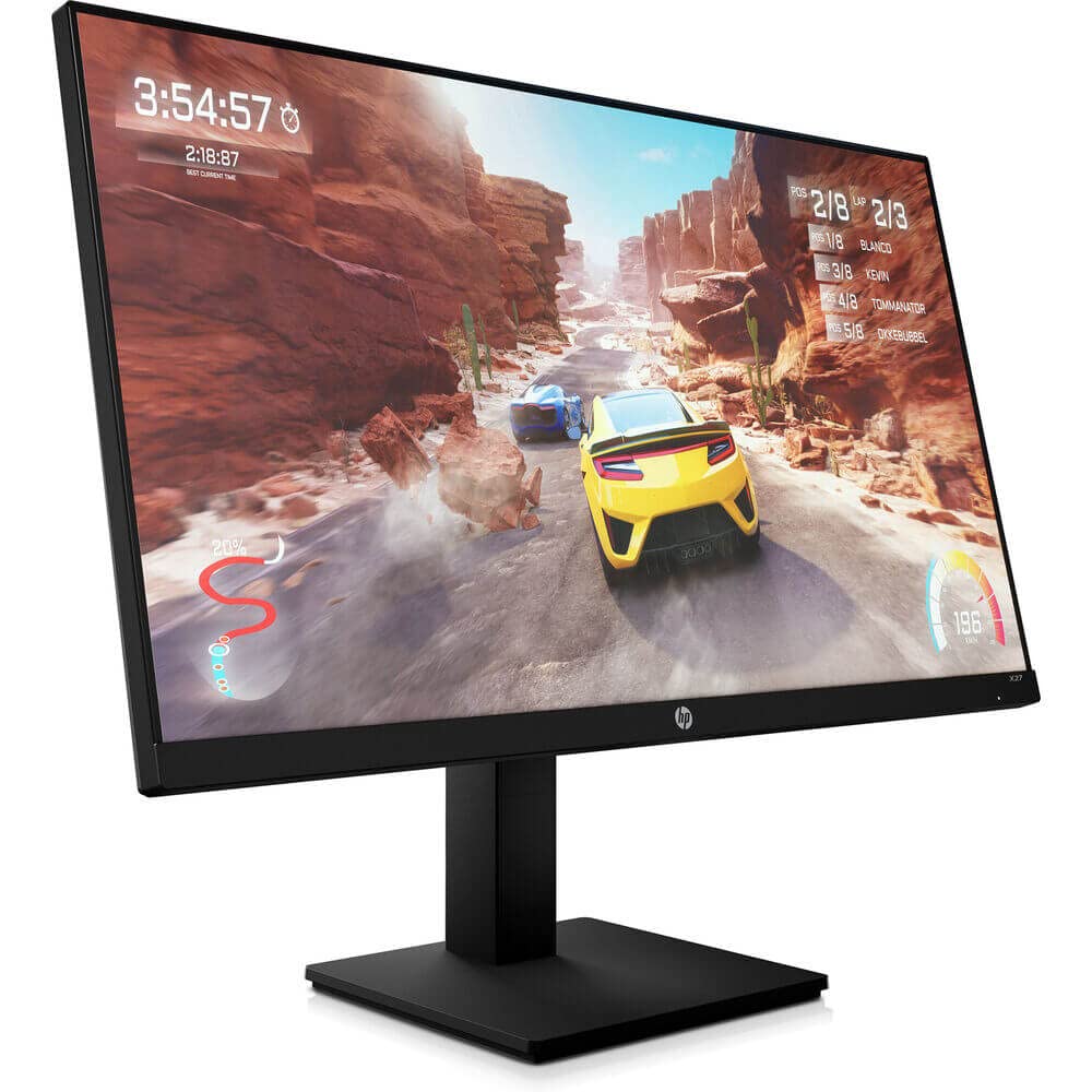 HP 27-inch QHD Gaming Monitor with AMD FreeSync Premium & Height/Tilt Adjustment - X27q (2021 Model) for Esports, Streaming & Home Office Setup
