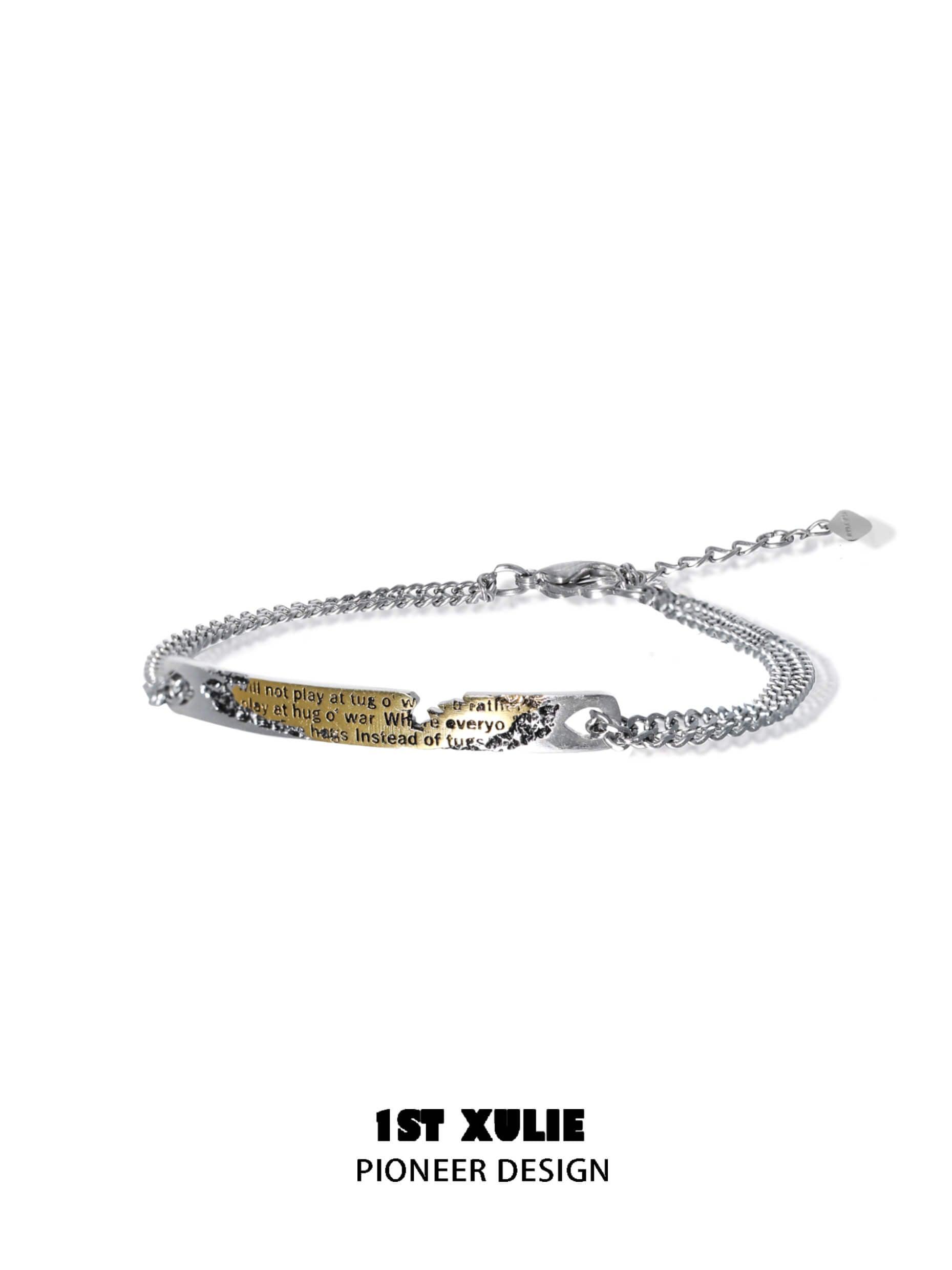 Immortal Lover S925 Sterling Silver Nameplate Basic Bracelet™ - Personalized Engraved Jewelry for Women, Couples Gift Idea - Perfect for Anniversaries, Valentine's Day & Special Occasions