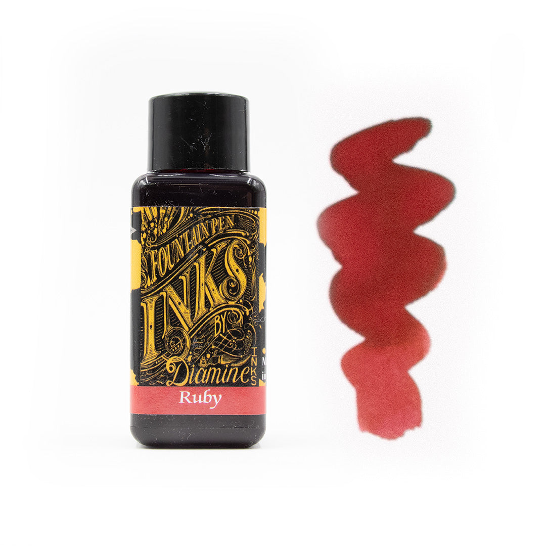 Premium Diamine Fountain Pen Ink 30ml Bottle - Vibrant Colors for Calligraphy, Journaling & Artistic Writing - Perfect for Fountain Pens, Dip Pens & Ink Drawing