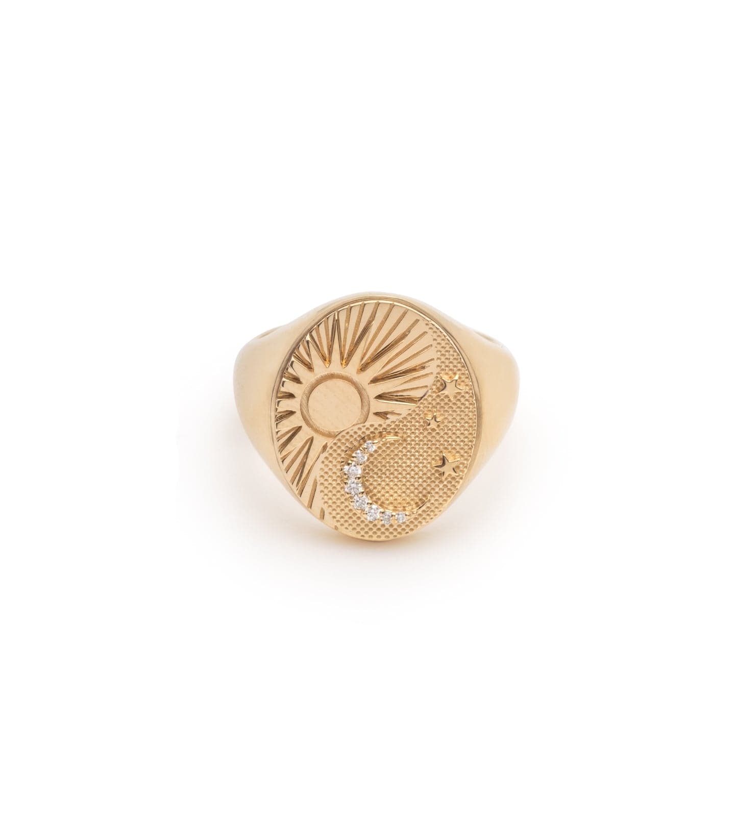 Balance Foundational Keys: Classic Signet Ring for Men - Timeless Jewelry Gift for Graduation, Wedding & Formal Occasions