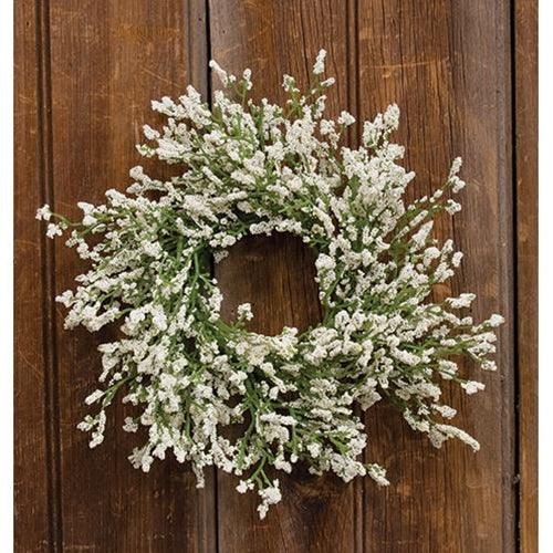 Array Astilbe Candle Ring - 3 Pack 10 Inch Cream Floral Candle Holder for Table Centerpiece Decor, Wedding, Dinner Party & Home Decor