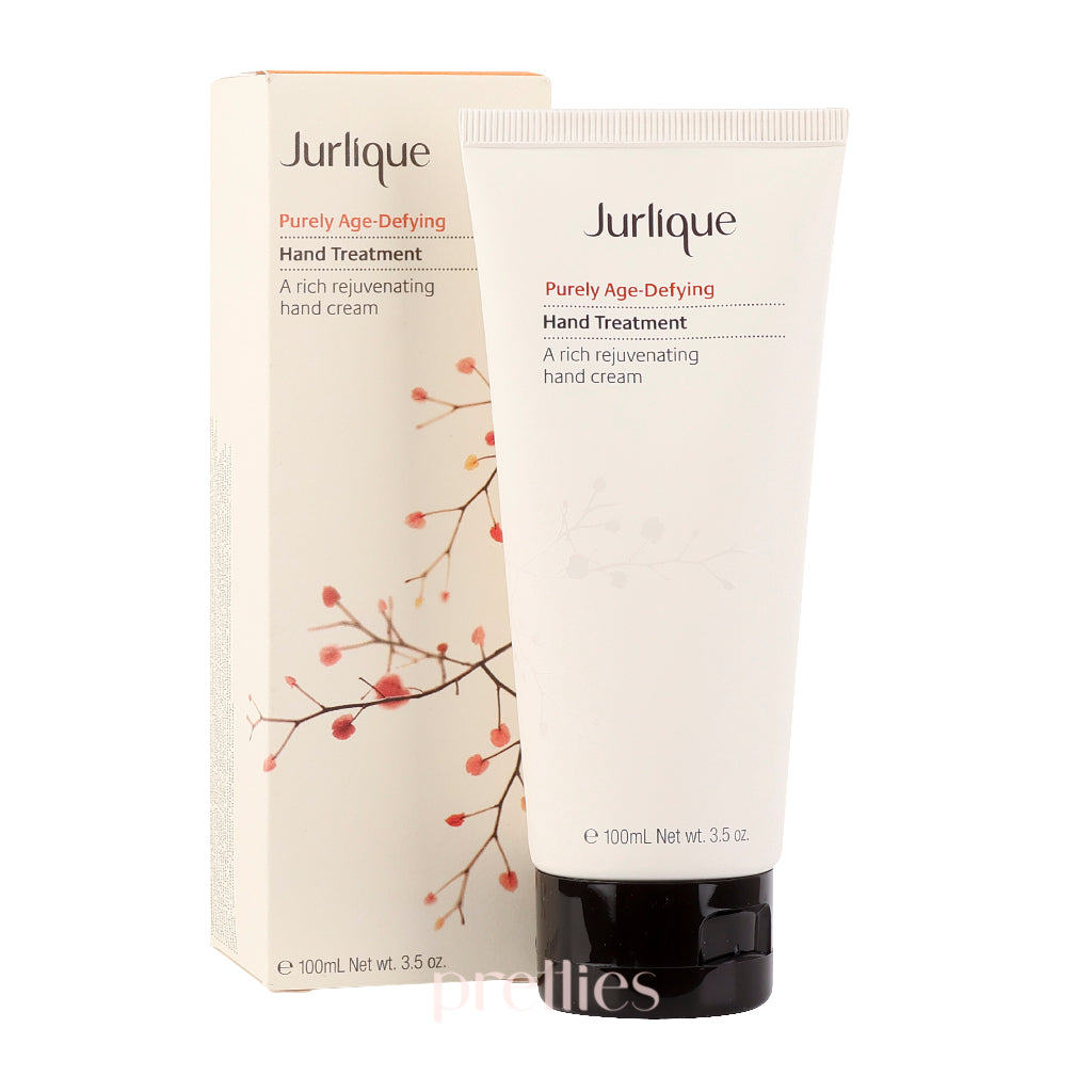 Jurlique Purely Age Defying Hand Treatment 100ml - Anti-Aging Hand Cream for Dry Skin, Wrinkles & Age Spots | Perfect for Daily Moisturizing & Night Care Routine