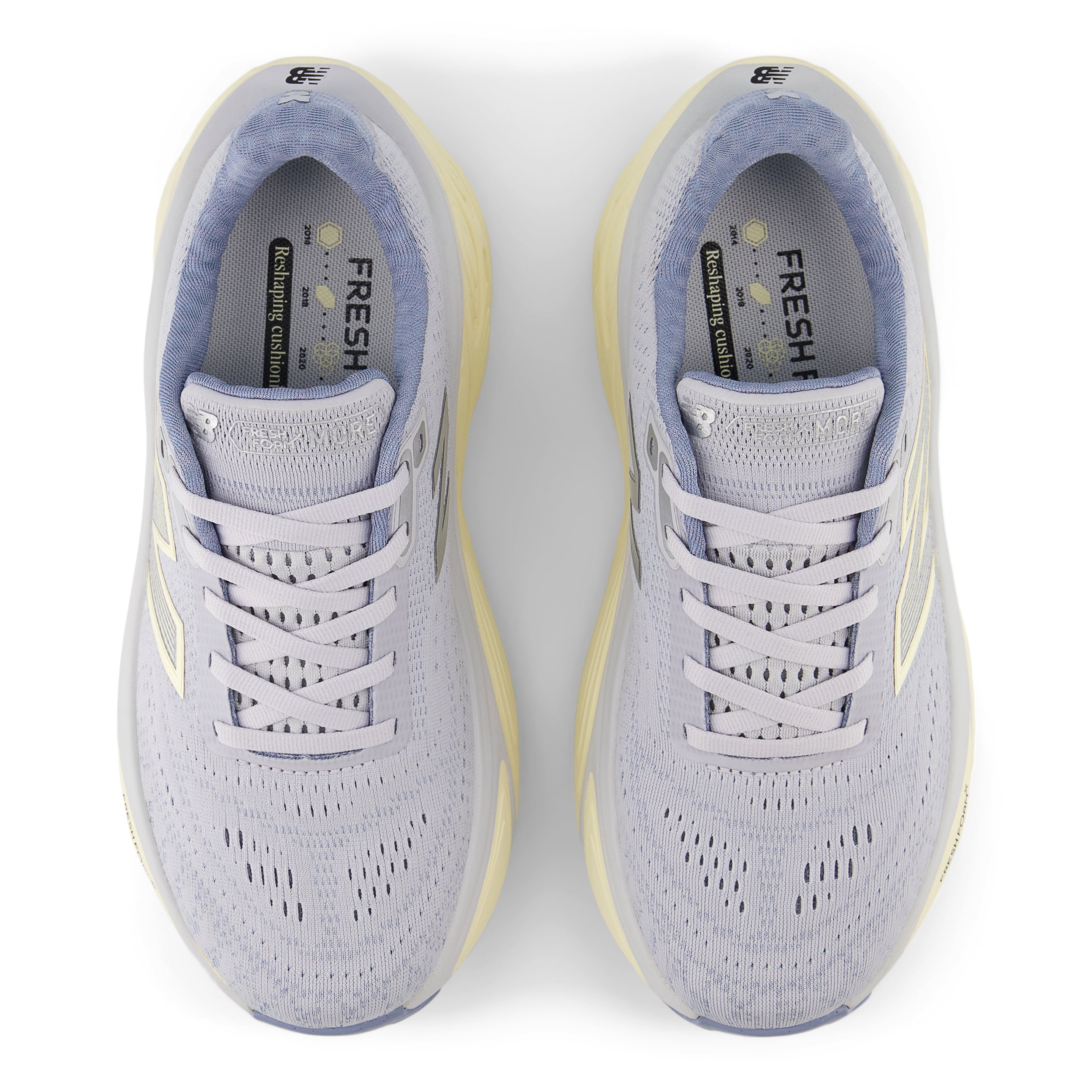 New Balance Women's Fresh Foam X More v5 Running Shoes - Pearl Grey/Dusk Shower/Calcium - Lightweight Cushioned Sneakers for Jogging, Gym Workouts & Everyday Comfort