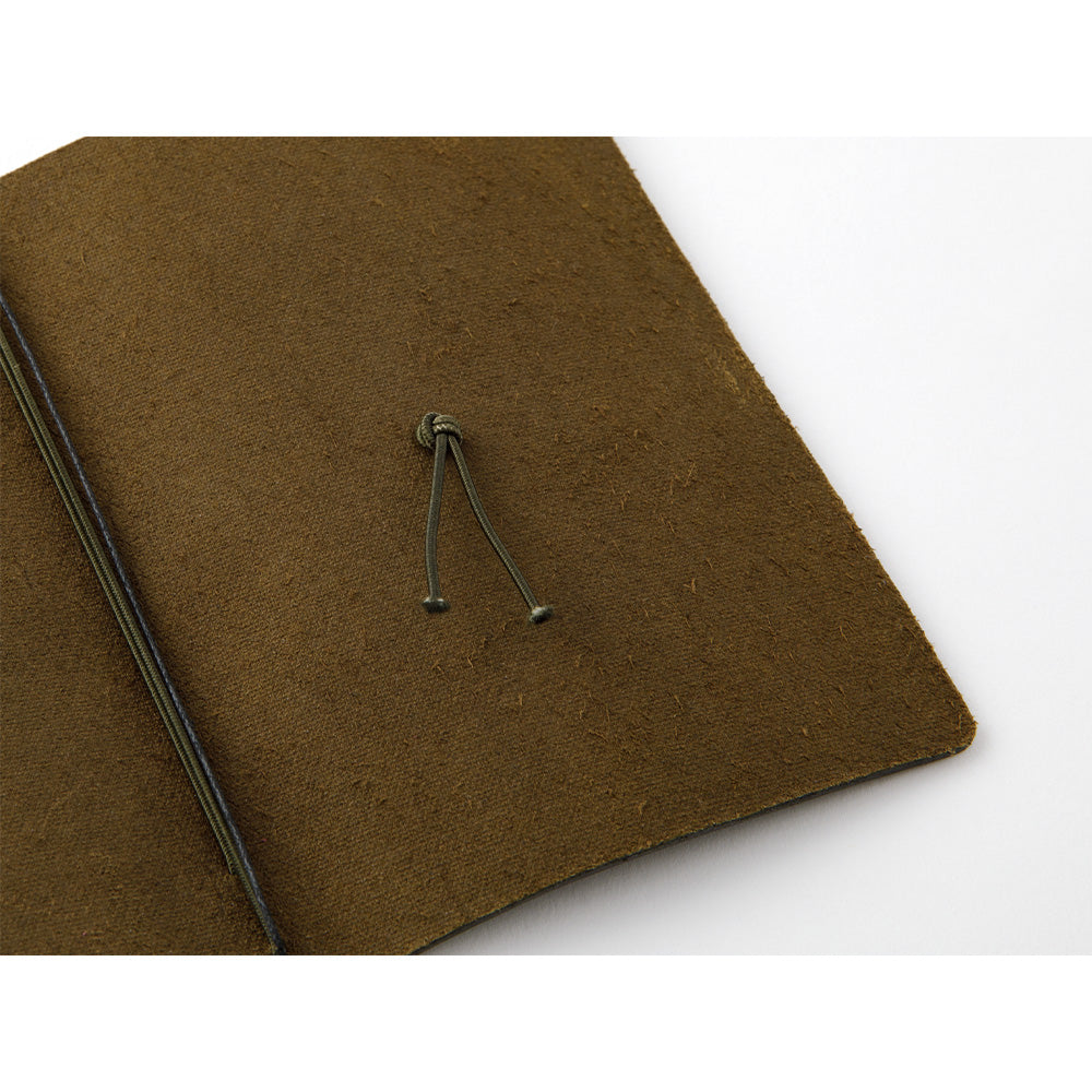 TRAVELER'S COMPANY TRAVELER'S Notebook Starter Kit - Passport Size Olive | Premium Leather Travel Journal for Writing, Sketching & Adventure Planning | Perfect Gift for Travelers & Journal Enthusiasts
