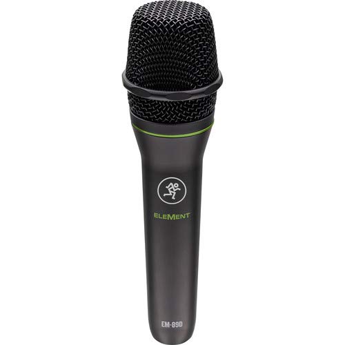 Mackie EM-89D Professional Dynamic Vocal Microphone with Adjustable Tripod Stand & XLR Cable - Perfect for Live Performances, Podcasting & Studio Recording