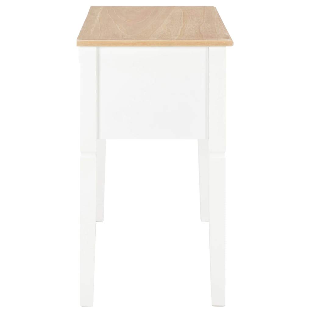 White Modern Writing Desk for Home Office - 43.1