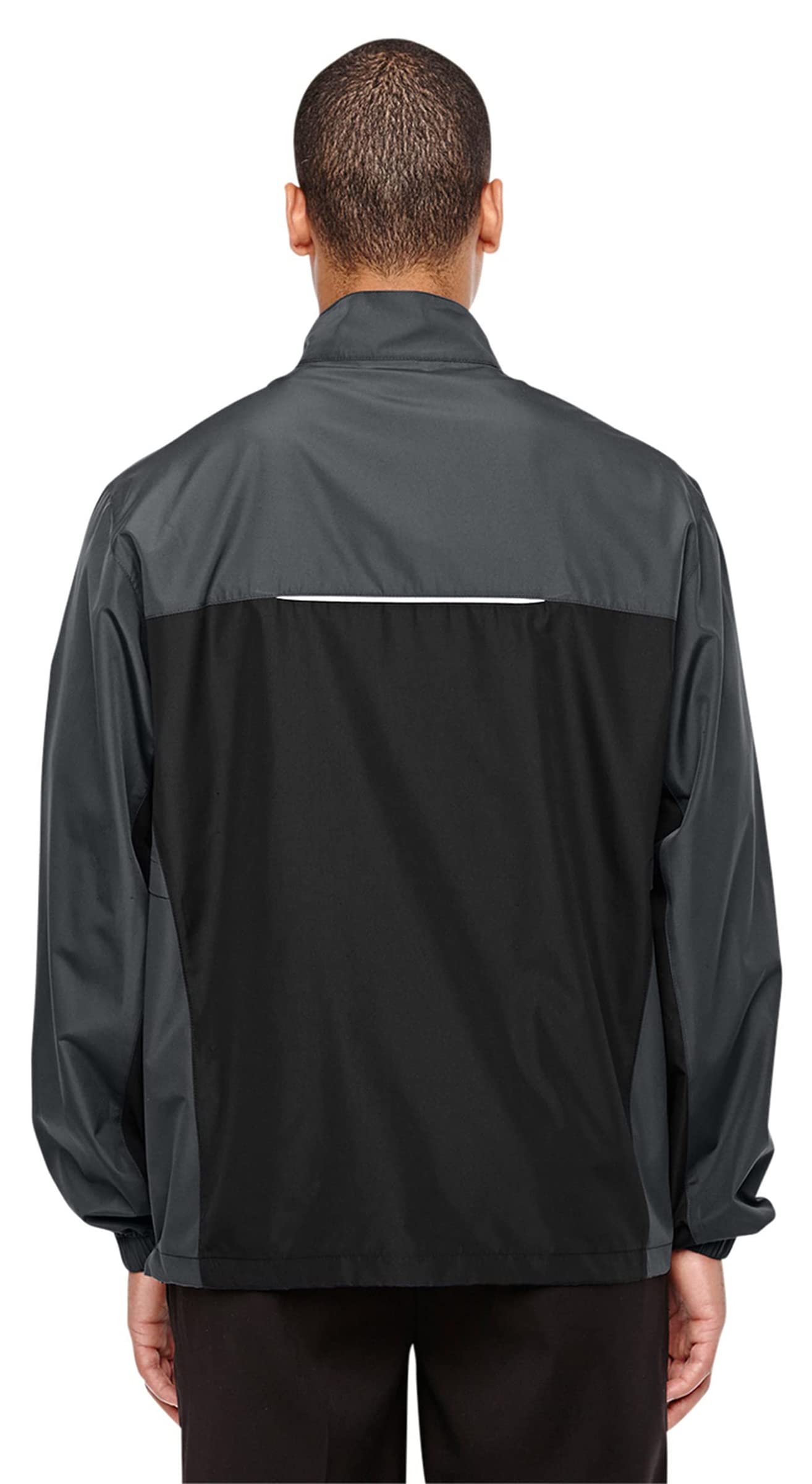 JH DESIGN GROUP Men's Dodge Charger Lightweight Nylon Windbreaker Jacket - Water-Resistant Running Hoodie for Outdoor Sports & Casual Wear