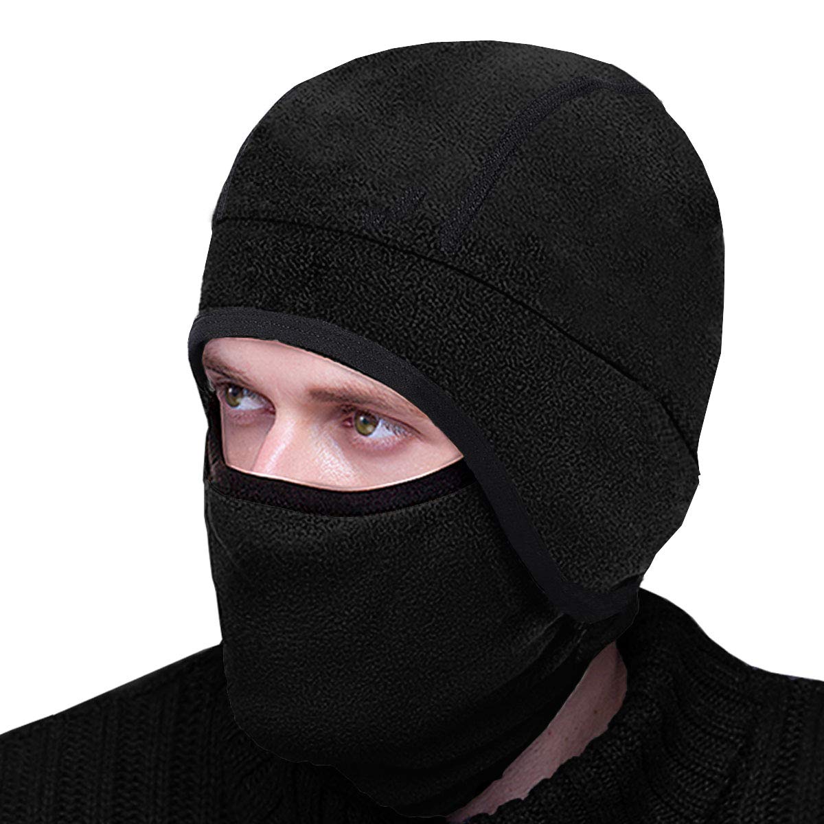 XINGZHE Men's Winter Beanie Hat - Warm Skull Cap for Men & Women, Tactical Military Ski Hat for Dad & Father - Perfect for Skiing, Snowboarding & Outdoor Activities