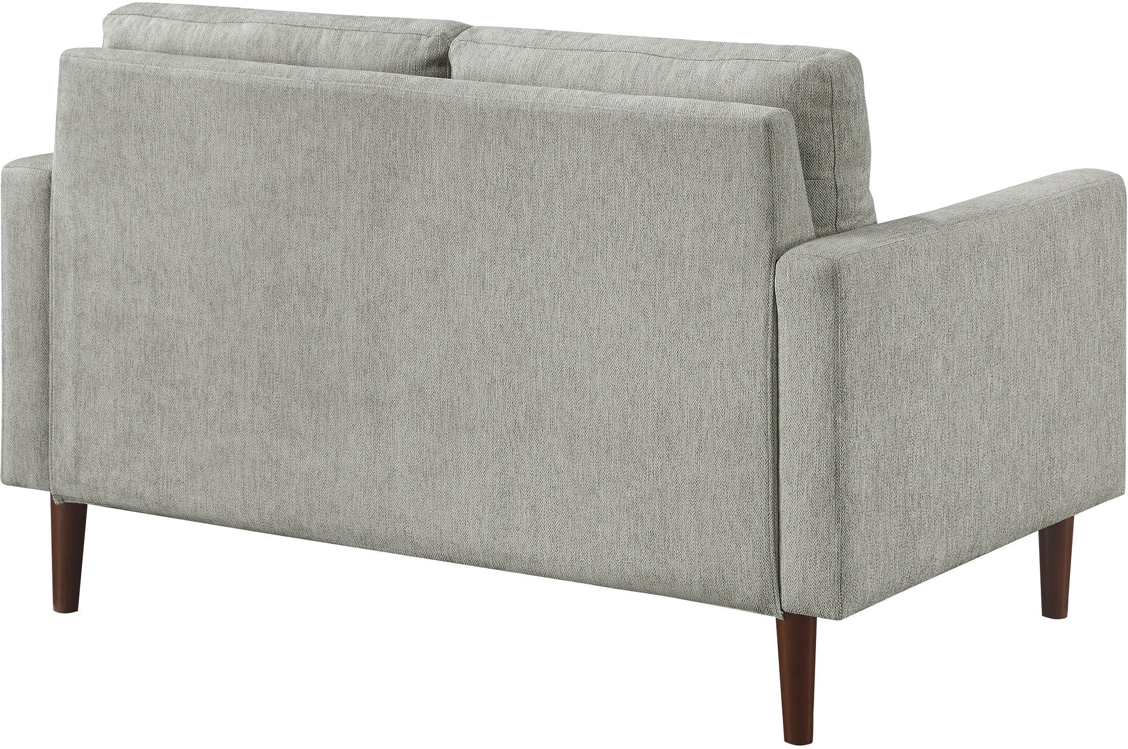 Office Star Grayburn Mid Century Loveseat [GYB52] - Modern Small Sofa for Living Room, Office & Lounge - Comfortable 2-Seater Loveseat for Home Decor