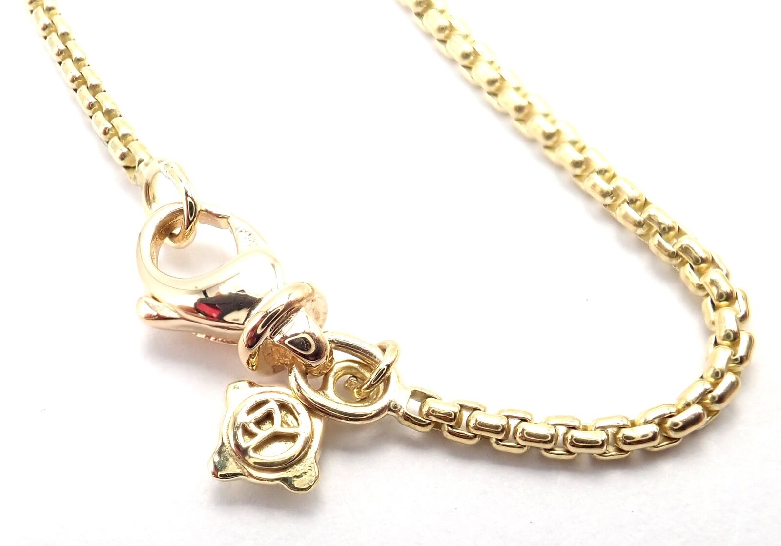 David Yurman 18K Yellow Gold Diamond Cable Heart Pendant Necklace - Elegant Jewelry Gift for Women, Perfect for Valentine's Day & Anniversary