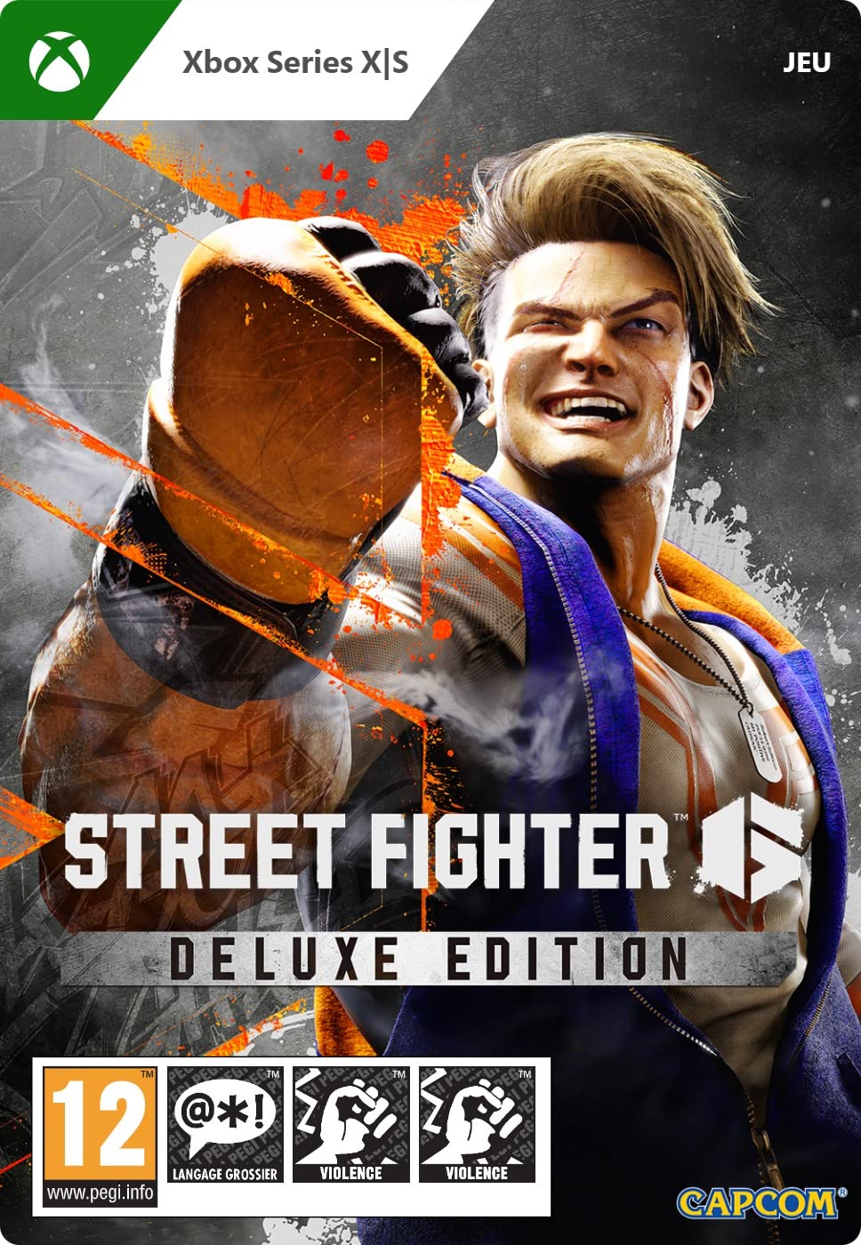 Street Fighter 6 Deluxe Edition - Xbox Series X|S Digital Download Code | Fighting Game for Xbox with New Characters & Stages | Perfect for Competitive Gaming & Online Battles