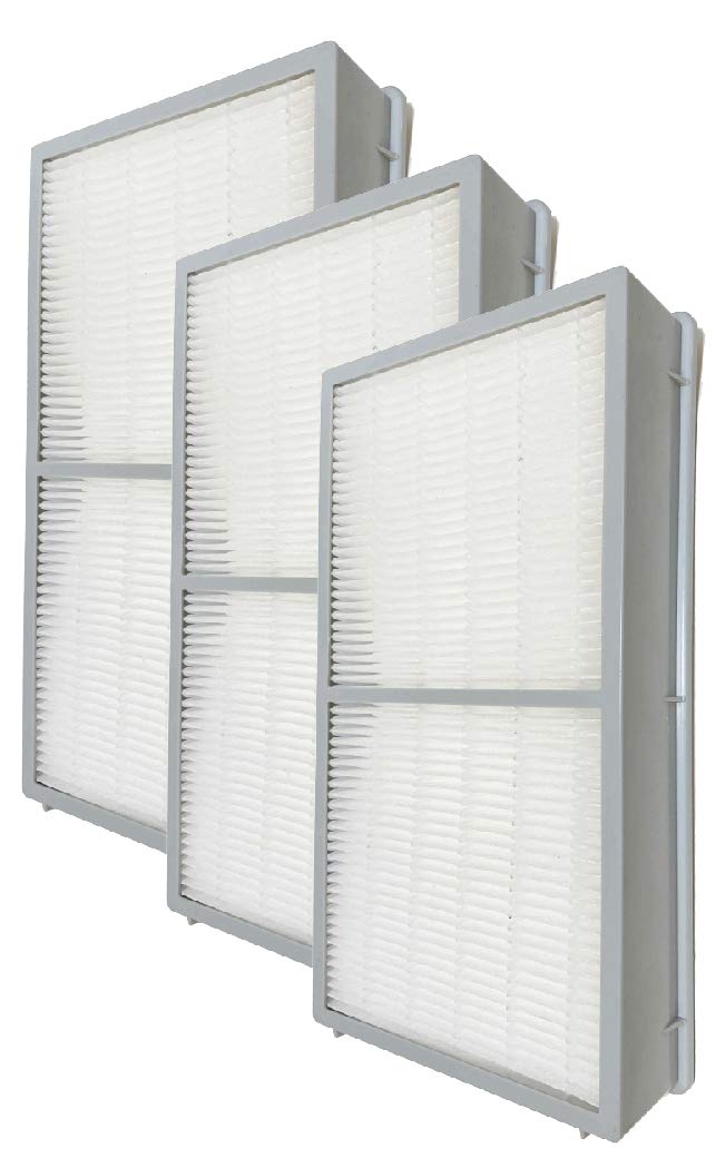 Nispira Premium HEPA Filter Replacement for Hunter Air Purifier Models 30729, 30713, 30730, 30763, 36730 - Compatible with Part 30962 - 3-Pack Air Purifier Filters for Cleaner Indoor Air in Bedrooms, Living Rooms & Offices