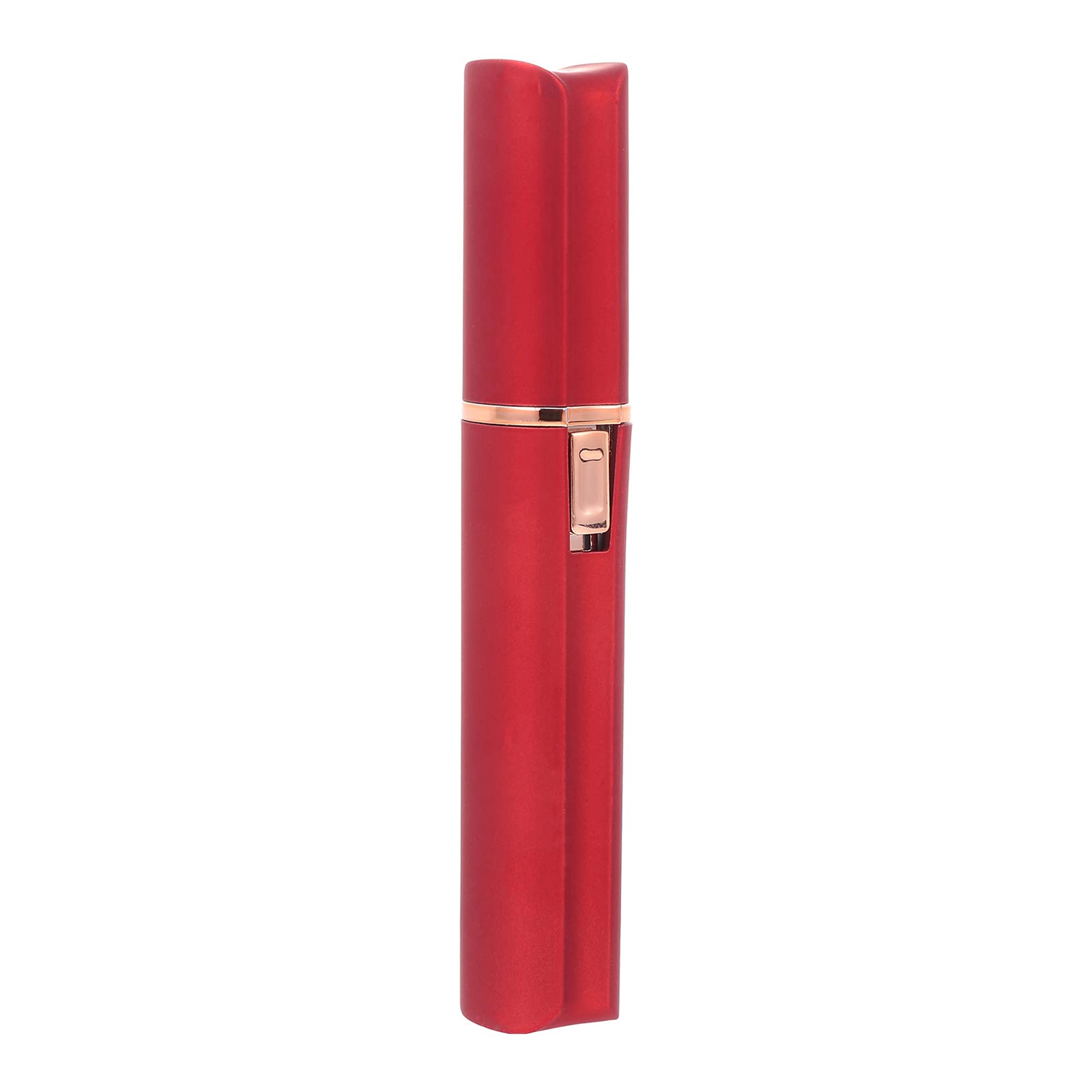 Lurrose Electric Eyebrow Trimmer & Hair Remover - Rechargeable Eyebrow Razor for Women (Red) | Precise Shaping for Brows, Face & Body | Perfect for Home Use, Travel & Salon Grooming