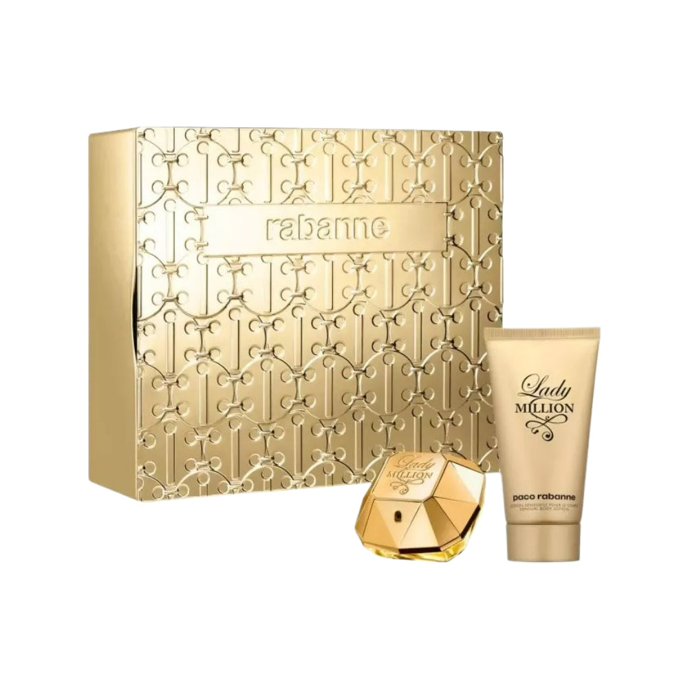 Lady Million Eau de Parfum for Women - 50ml Luxury Perfume Spray, Long-Lasting Floral Scent - Perfect for Date Nights, Special Occasions & Gift Giving