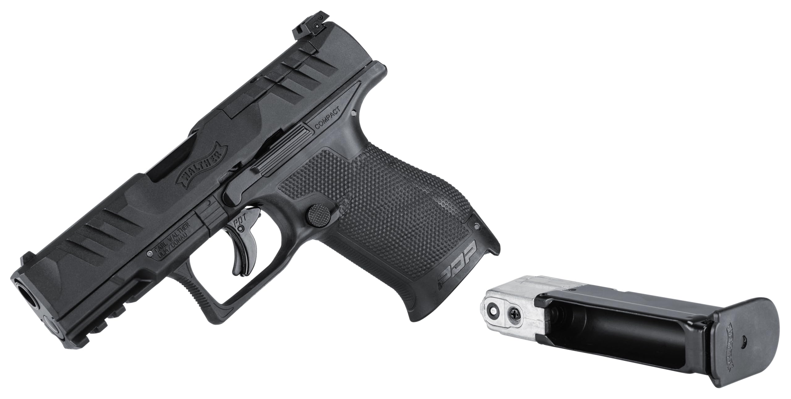 T4E Walther PDP Compact .43 Caliber Training Pistol Paintball Gun Marker - Realistic Airsoft Training, Tactical Drills & Outdoor Shooting Practice