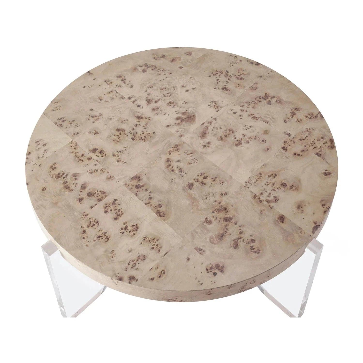 Modern Aerial Cocktail Table - Sleek Glass Coffee Table with Floating Design for Living Room, Lounge & Office Decor - Perfect for Small Spaces & Contemporary Homes