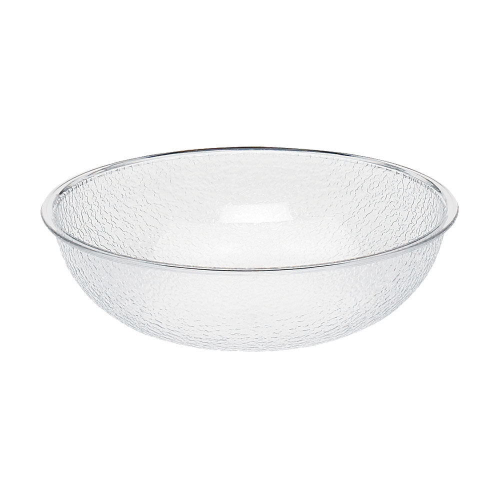 Cambro PSB12176 5.8 qt Round Pebbled Serving Bowl - Durable Plastic Food Container for Restaurants, Catering & Home Kitchen Use