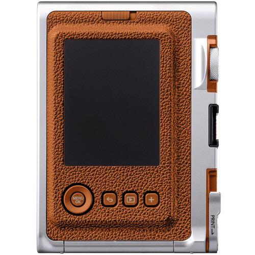 FUJIFILM INSTAX MINI EVO Hybrid Instant Camera - Brown | Instant Digital & Print Camera for Travel, Parties & Memories | Perfect Gift for Photographers & Teens