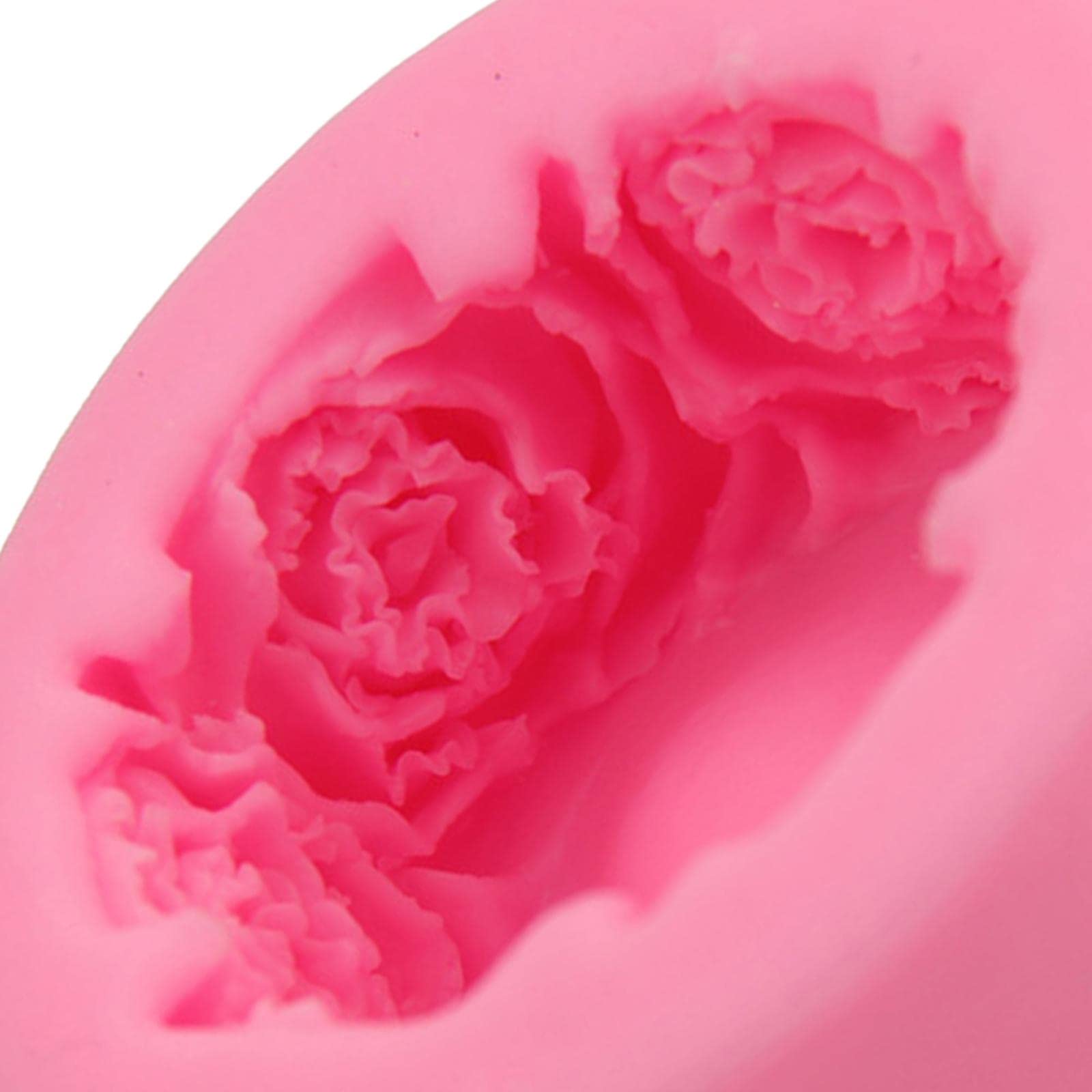 Enakshi Rose Silicone Mold for DIY Aroma Candles, Handmade Plaster & Resin Crafts - Multi-Purpose Crafting Supplies for Home Decor, Wedding Favors, Gift Making & DIY Projects