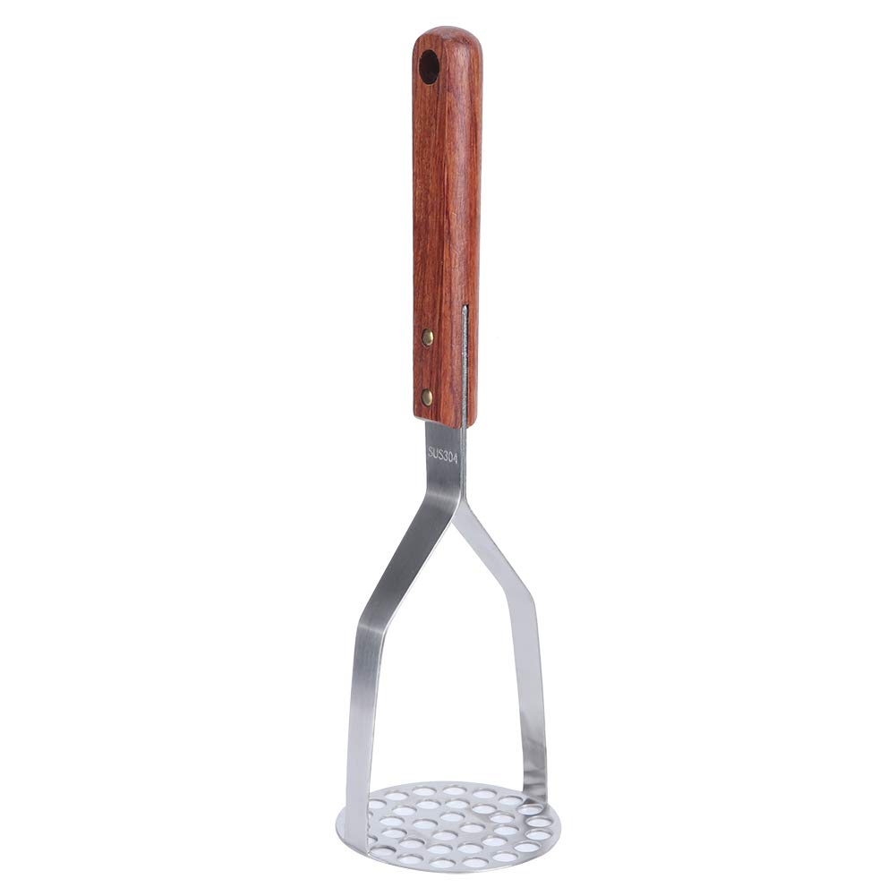 Potato Masher & Garlic Press - Kitchen Tool for Cooking & Baking