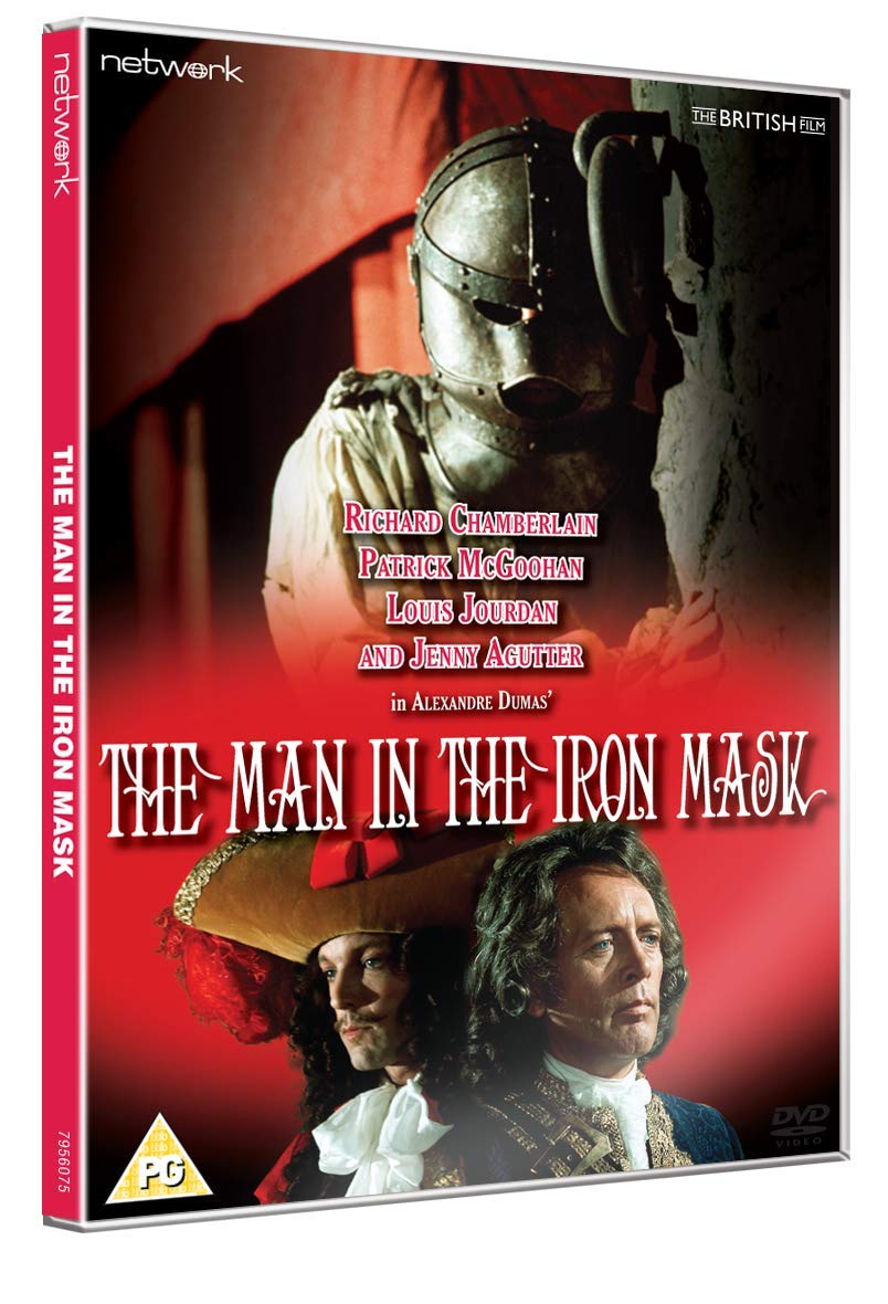 The Man in the Iron Mask DVD - Classic Adventure Film | Perfect for Movie Nights & Historical Drama Lovers