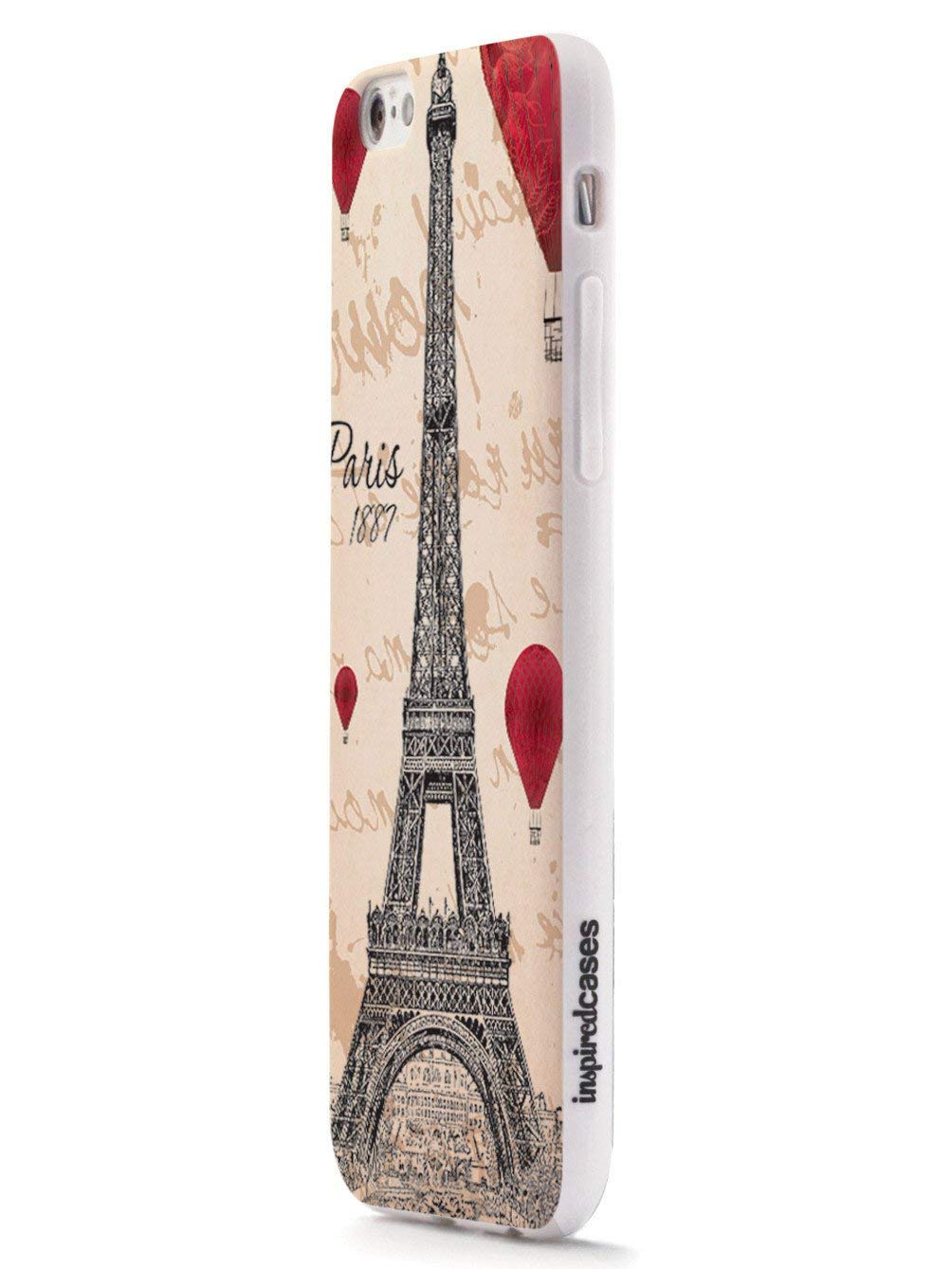 Inspired Cases - iPhone 12 Mini Case with 3D Textured Protection - Eiffel Tower 1887 Design - Shockproof & Slim Fit for Apple iPhone 12 Mini - Perfect for Travel, Work & Everyday Use