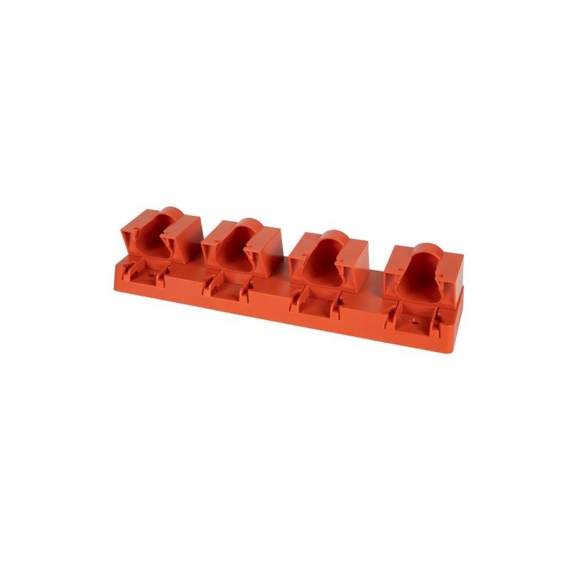 Milwaukee M12 Battery Holder Adapter (4 Pack) - 12V 48 Tool BH 12 MIL 04 - Perfect for Power Tools, DIY Projects & Workshop Organization