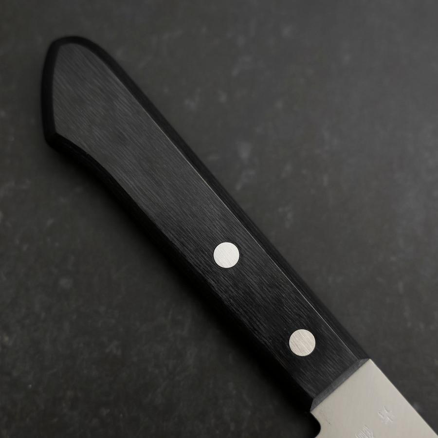 Premium Santoku Knife 165mm - Japanese Blue Steel #2 with Polished Western Handle - Perfect for Slicing, Dicing & Chopping Vegetables, Meat & Fish