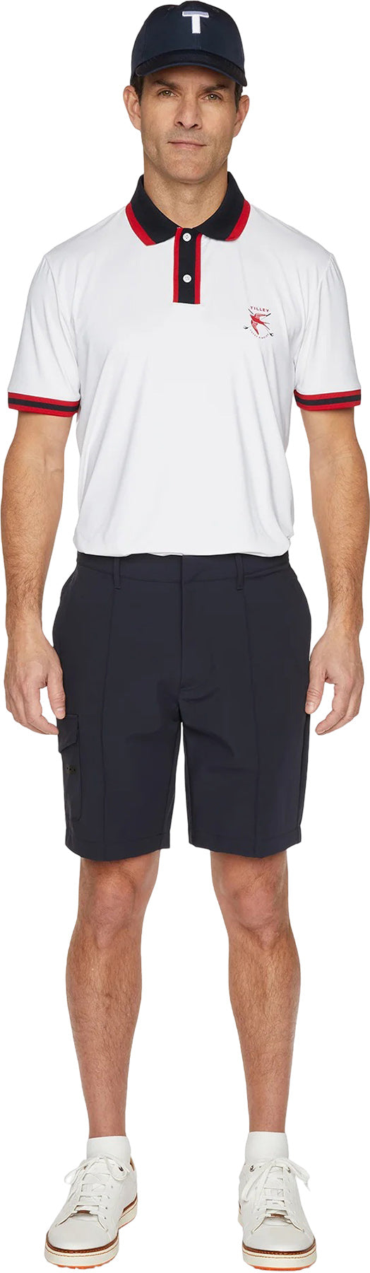 18 Hole Polo Shirt for Men - Breathable Cotton Golf Polo with Moisture Wicking - Casual & Sporty Men's Polo Shirt for Golf, Office, and Everyday Wear
