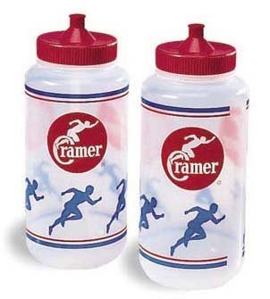 **Cramer Big Mouth Squeeze Wide Mouth Water Bottle - Leak-Proof Push/Pull Cap, BPA-Free, Dishwasher Safe - Ideal for Team Sports, Football, Lacrosse, Hockey, Soccer - Stay Hydrated During Games & Workouts**
