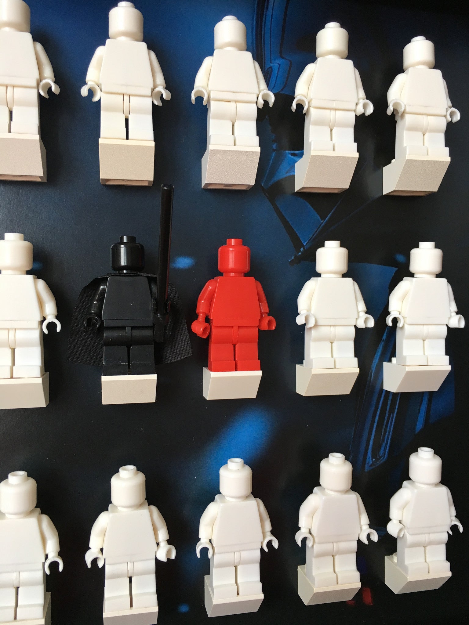 Lego® Star Wars Darth Vader Minifigure Display Frame - Perfect for Collectors & Home Decor