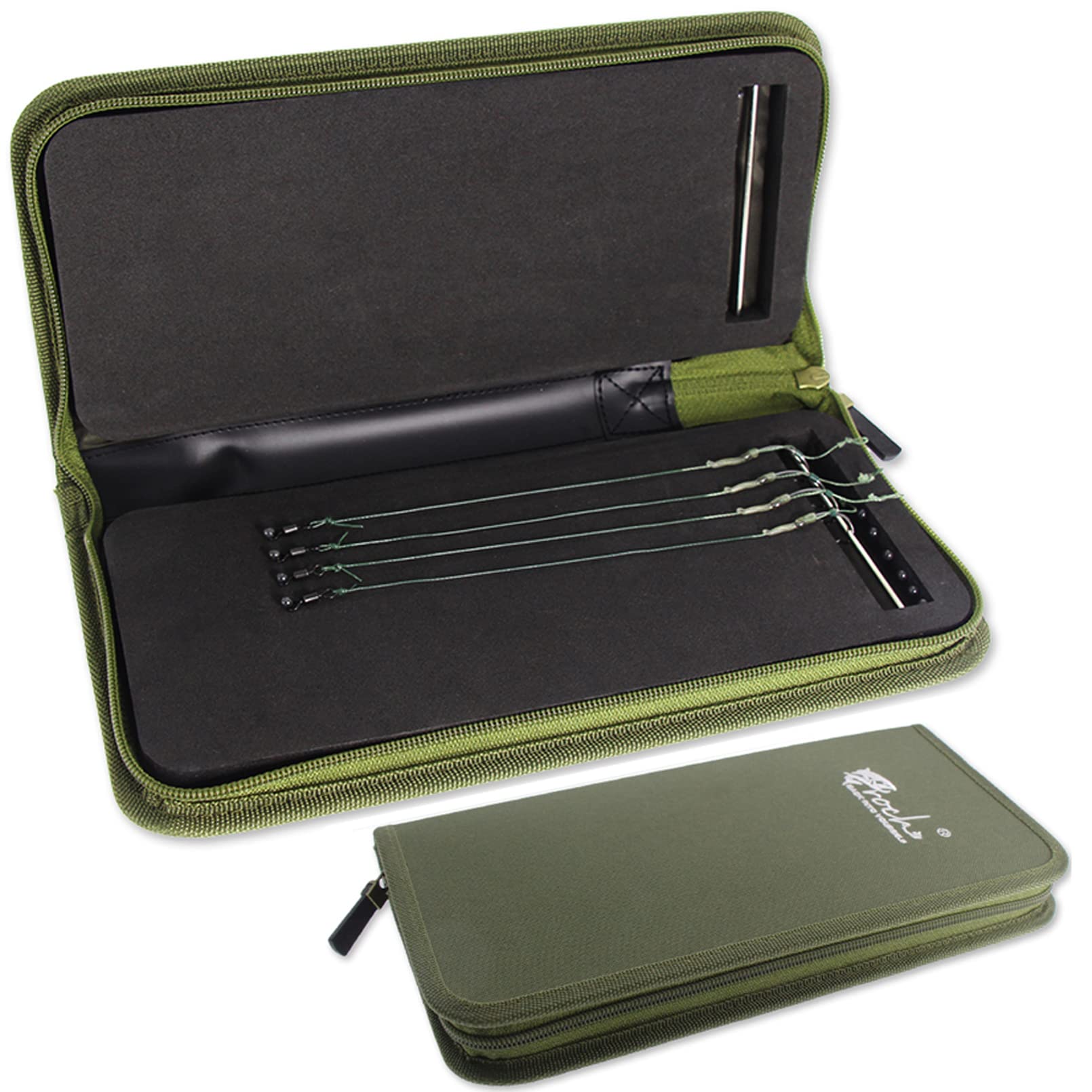 **Carp Fishing Platform Wallet with Pins for Hair Platforms & Other Fishing Accessories – Perfect for Anglers & Hair Stylists**