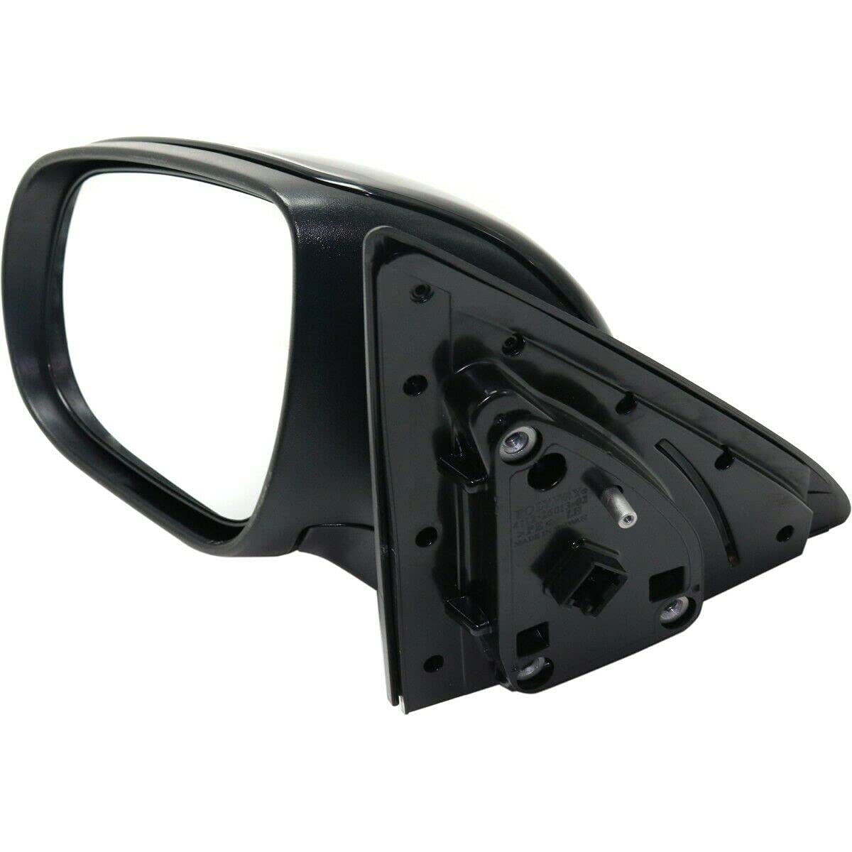 Replacement Left Side Heated Driver Mirror for Kia Forte Koup - LH Power Adjustable Glass with Defrost - Perfect for Winter Driving & Parking Safety