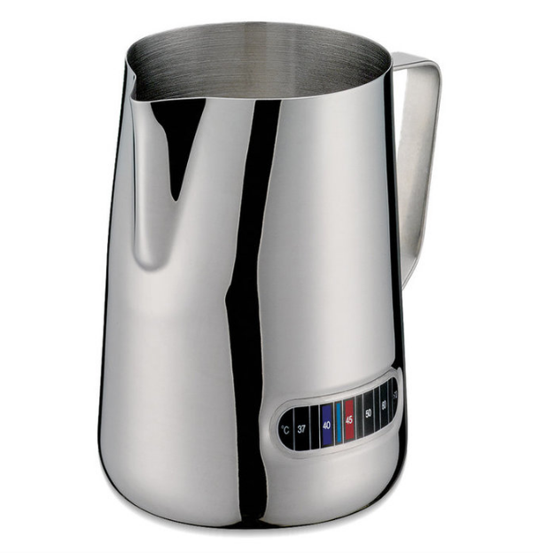 Cilio Elisa Milk Jug 1000ml - Durable & BPA-Free Pitcher for Coffee, Tea, and Cold Brew - Perfect for Home, Office, and Restaurant Use