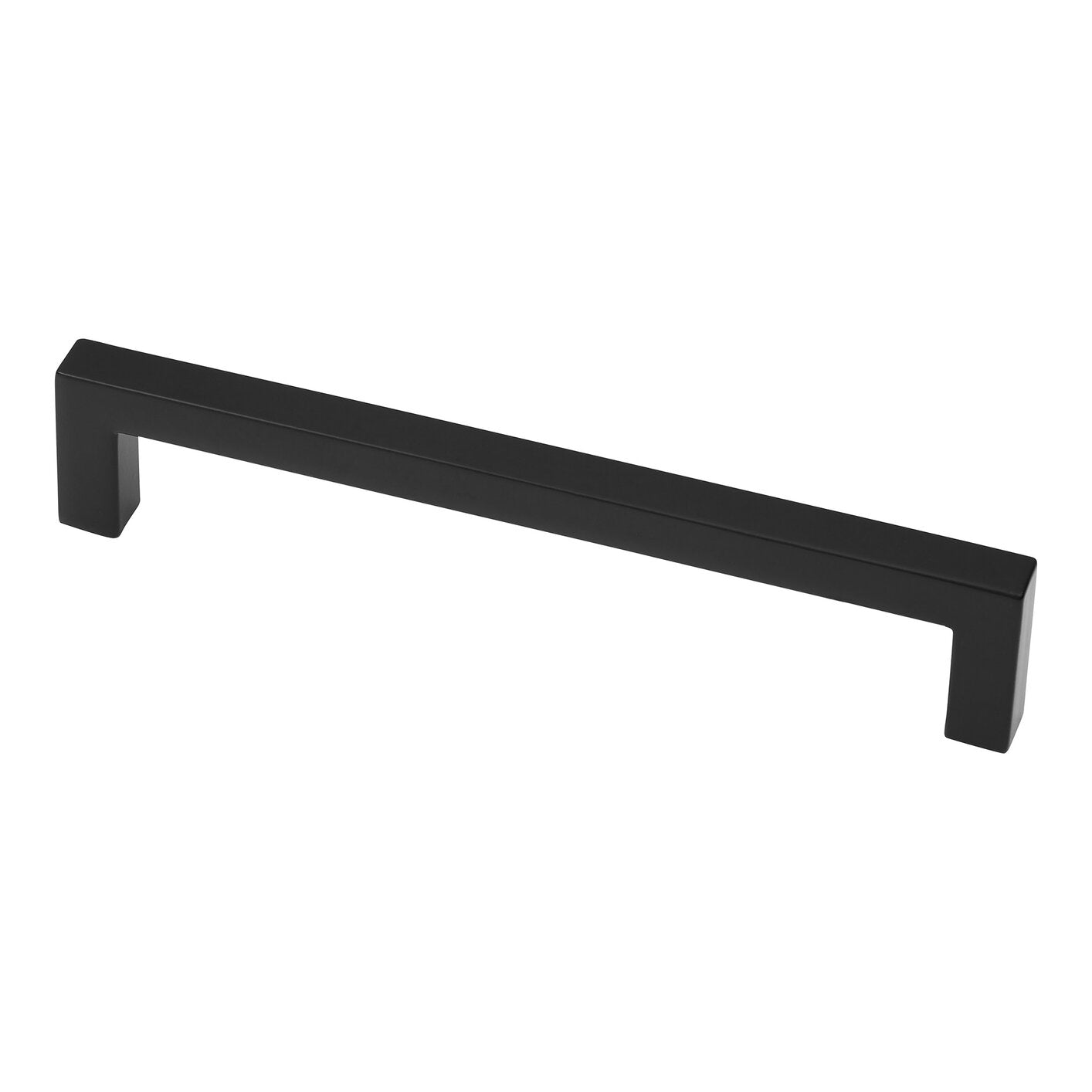 Hitch Contemporary Pull Matte Black - 7 Sizes Available | Modern Cabinet & Drawer Handle for Kitchen, Bathroom & Furniture Upgrade