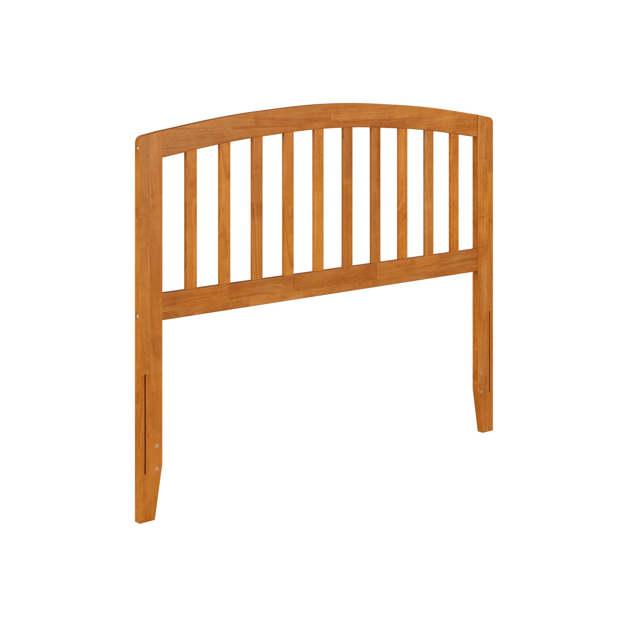 AFI Richmond Full Solid Wood Headboard with USB Charging Ports - Light Toffee Finish for Modern Bedroom Decor & Space-Saving Storage Solutions