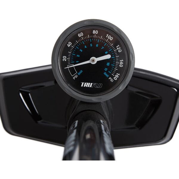 Truflo Easitrax 4 Floor Pump - Heavy Duty Bicycle Tire Inflator with Pressure Gauge | Perfect for Road Bikes, Mountain Bikes & Home Garage Use