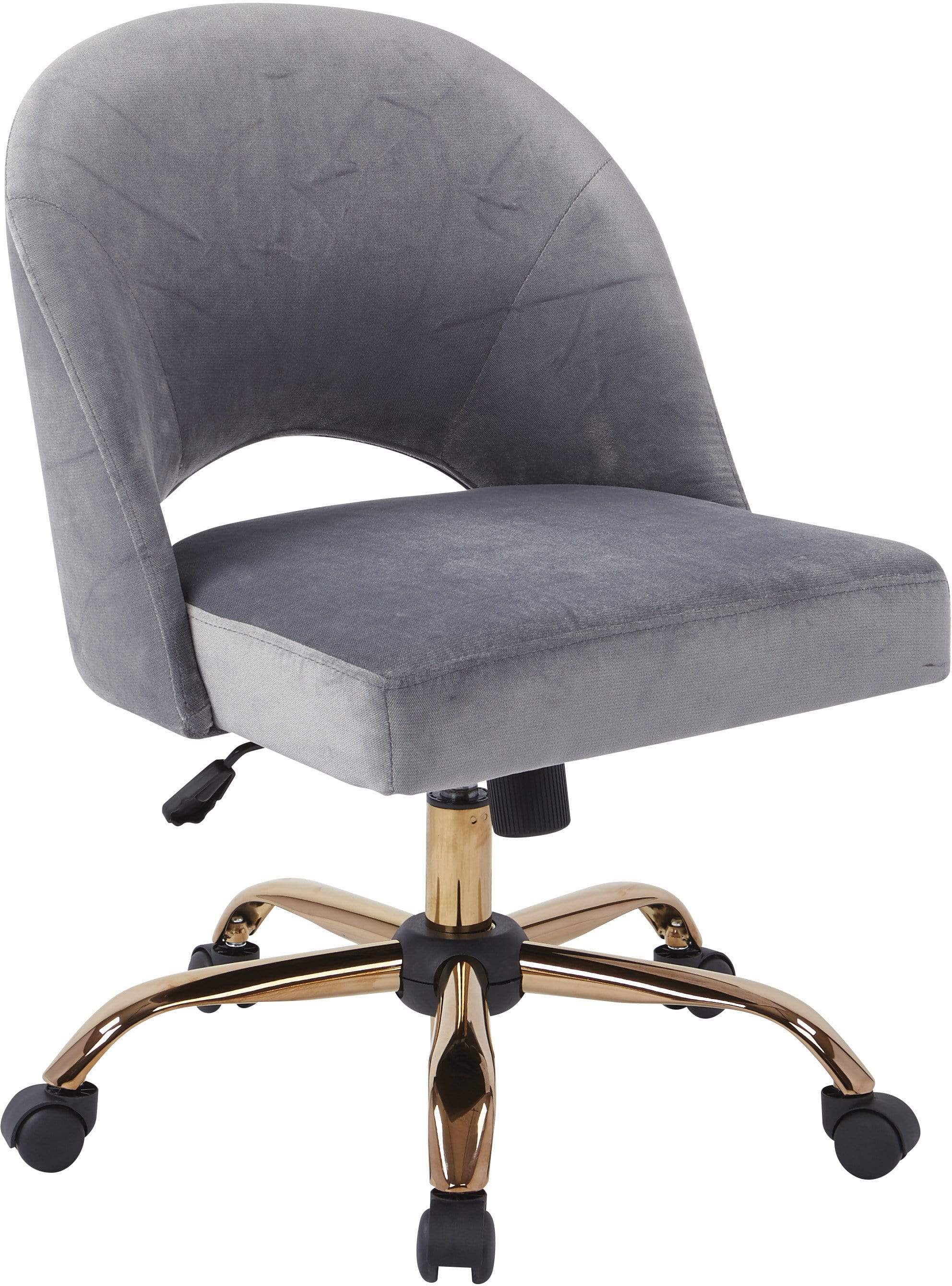 Office Star Ave Six Lula Office Chair - Ergonomic Mesh Back with Adjustable Height, Swivel & Tilt for Home Office, Gaming, or Workspace Comfort