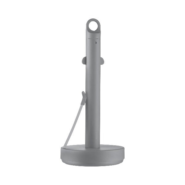 Stainless Steel Paper Towel Holder - Wall Mount or Countertop, Modern Kitchen Organizer for Home & Office Use