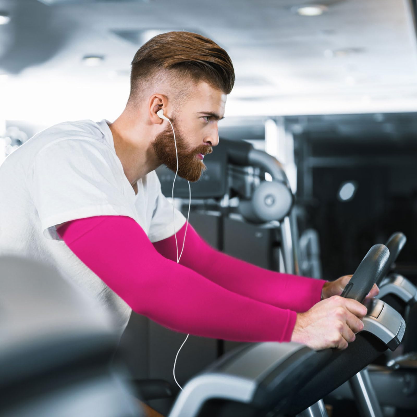 GOUNOD Compression Arm Sleeves for Men & Women - UV Protection Sun Sleeves for Outdoor Work, Running, Cycling & Sports - Breathable & Moisture-Wicking Arm Covers