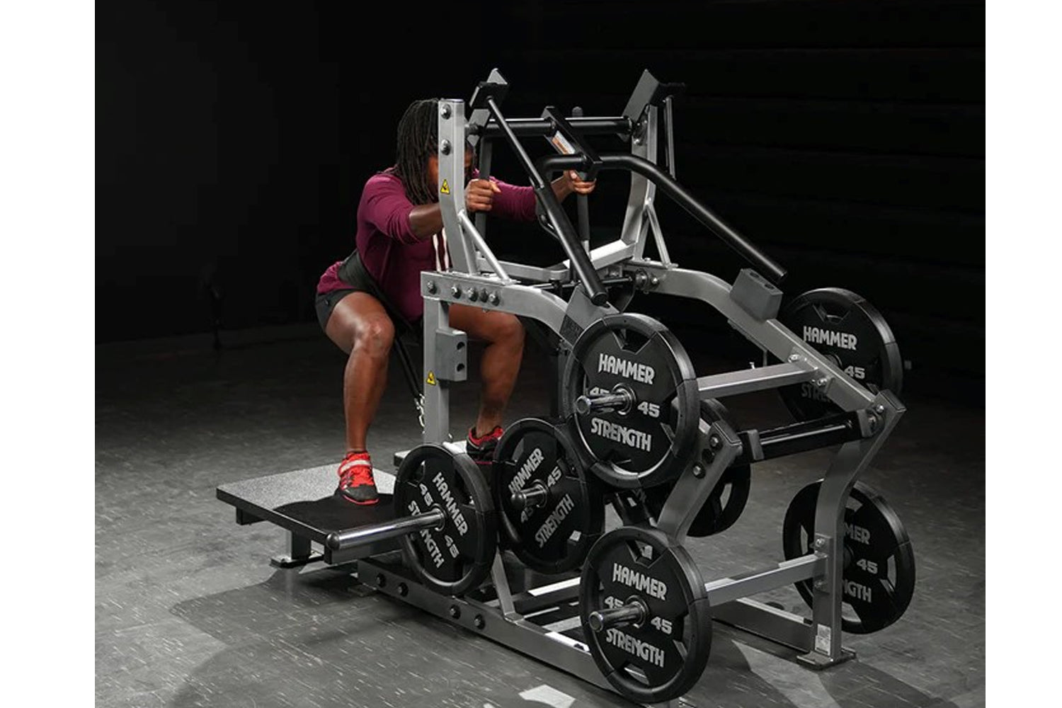 Hammer Strength Plate Loaded Belt Squat Machine - Professional Gym Equipment for Leg Workouts & Strength Training | Perfect for Home Gyms & Commercial Fitness Centers
