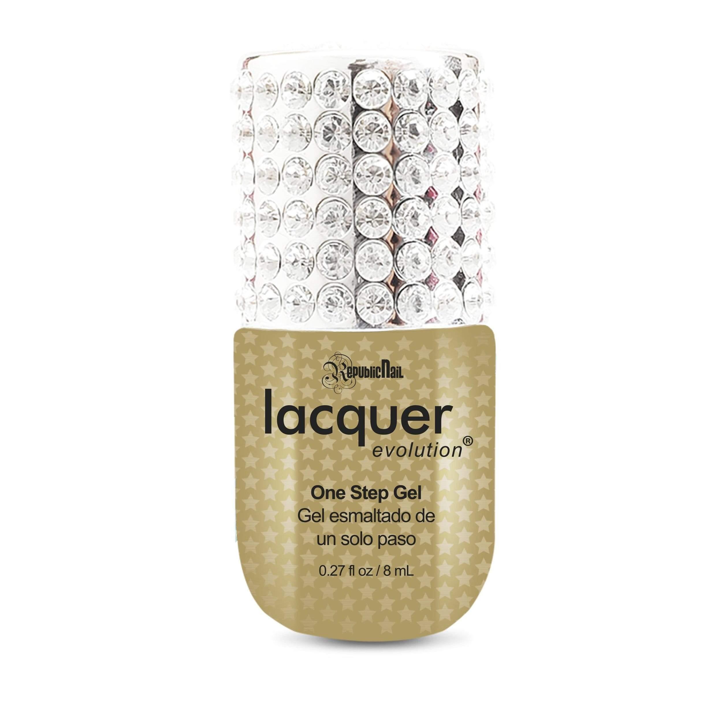 Gel Lacquer Evolution Diamonds - Long-Lasting Nail Polish Kit for Salon & Home Manicures | Shimmery Diamond Finish for Special Occasions & Everyday Wear