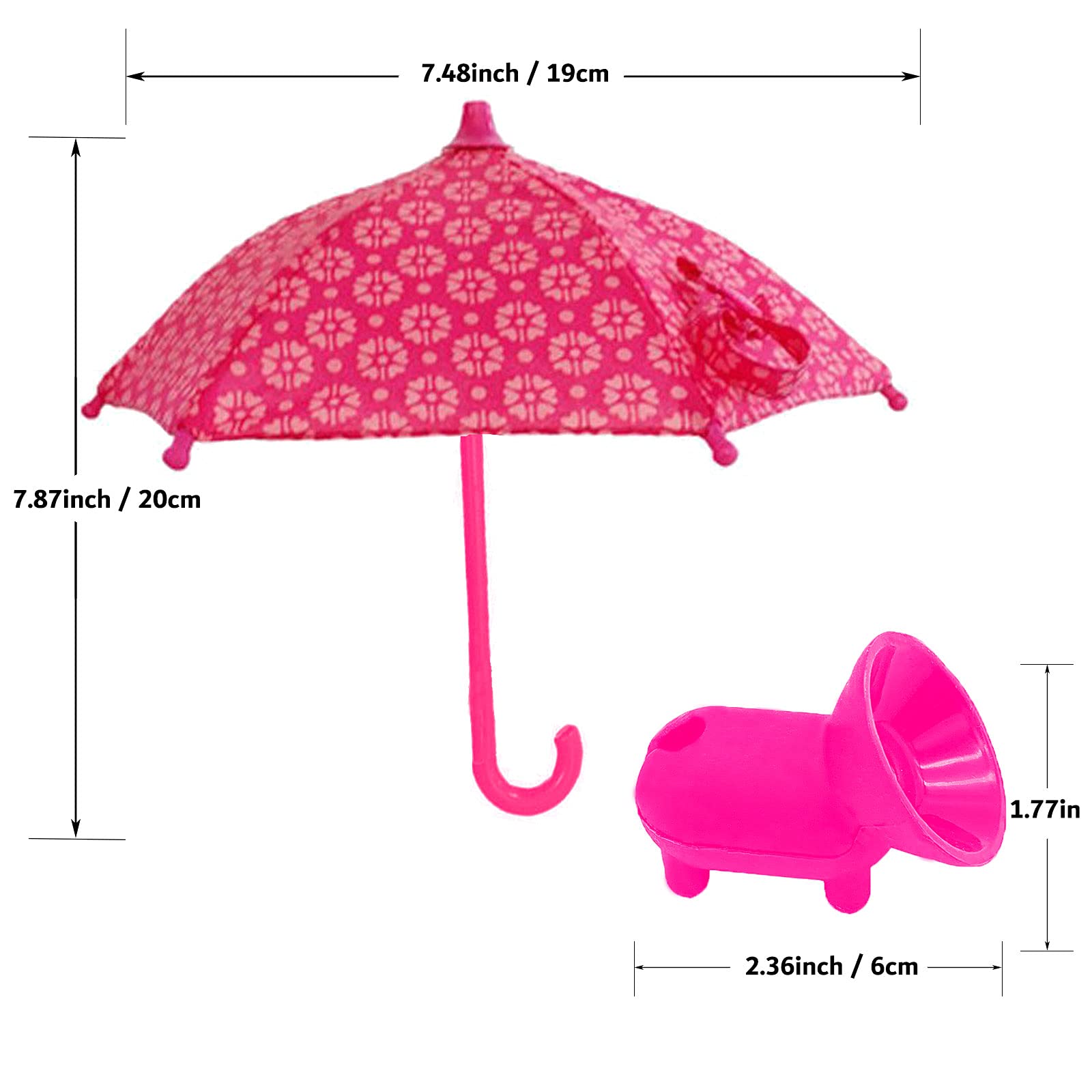 Universal Adjustable Phone Umbrella with Suction Cup Stand - Sun Shade Cover & Piggy Phone Holder for Outdoor Use | Perfect for Beach, Poolside, and Summer Activities