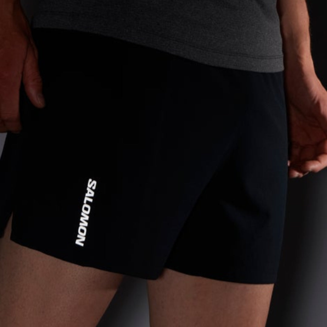 Salomon Men's Cross 5 Running Shorts - Lightweight Quick-Dry Athletic Shorts for Jogging & Training - LC1871400 - Perfect for Gym Workouts and Outdoor Activities