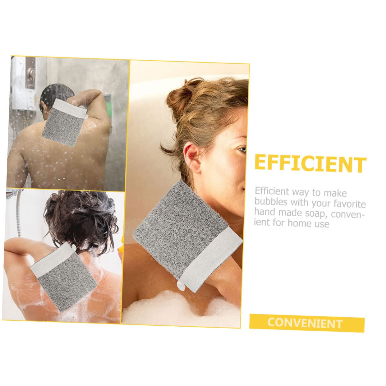 2-Pack Soap Bags with Exfoliating Loofah - Natural Flax Mesh Foaming Net for Shower & Bath - Gentle Exfoliating Mitt & Soap Saver Pouch - Perfect for Storing Soap Bars & Creating Rich Lather - Ideal for Travel, Gym & Eco-Friendly Bathroom Toiletries