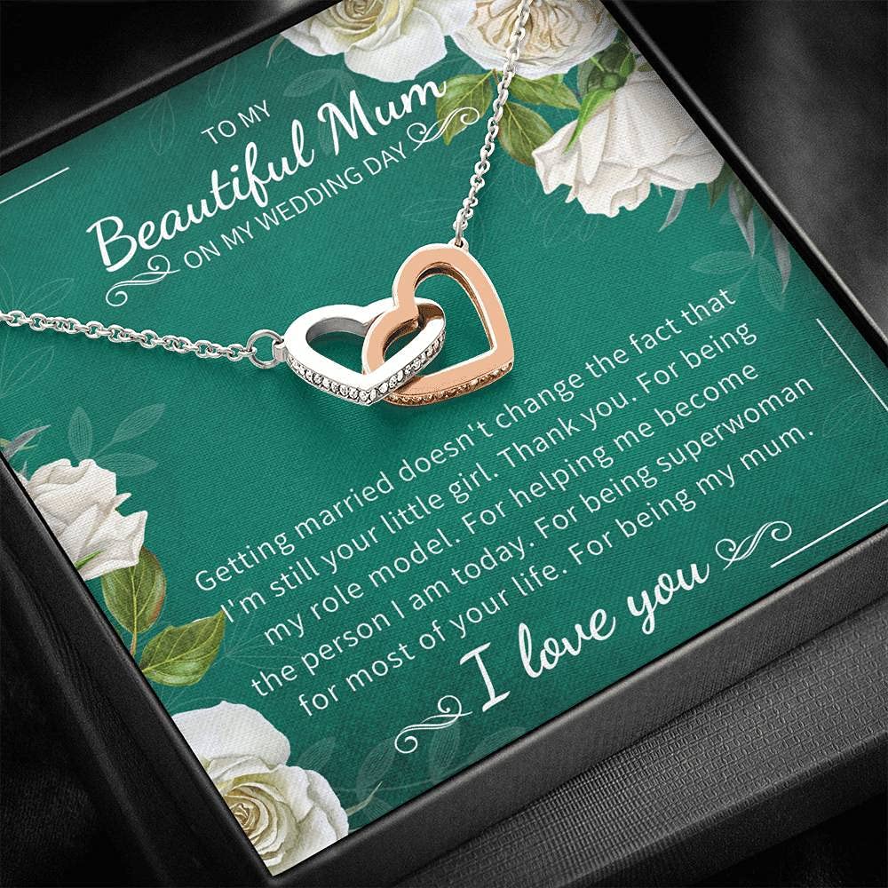 Elegant Mother of the Bride Necklace - Heartfelt Gift from Daughter or Bride | Perfect for Weddings, Anniversaries & Special Occasions