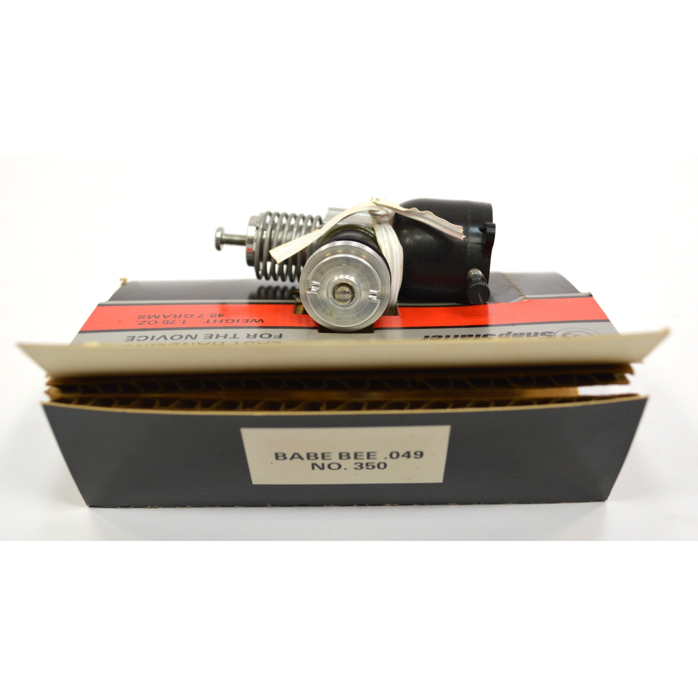 New in Box COX BABY BEE .049 Engine with Snap Starter #350 for Model Airplanes 20442 - Perfect for RC Aircraft Hobbyists and Beginners