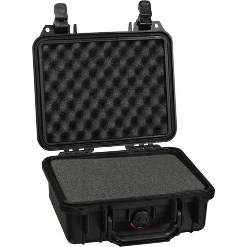 Pelican 1200 Protective Case with Foam Insert - Waterproof, Dustproof & Crushproof Hard Case for Camera, Electronics & Tools (Black) - Ideal for Travel, Outdoor Adventures & Equipment Storage