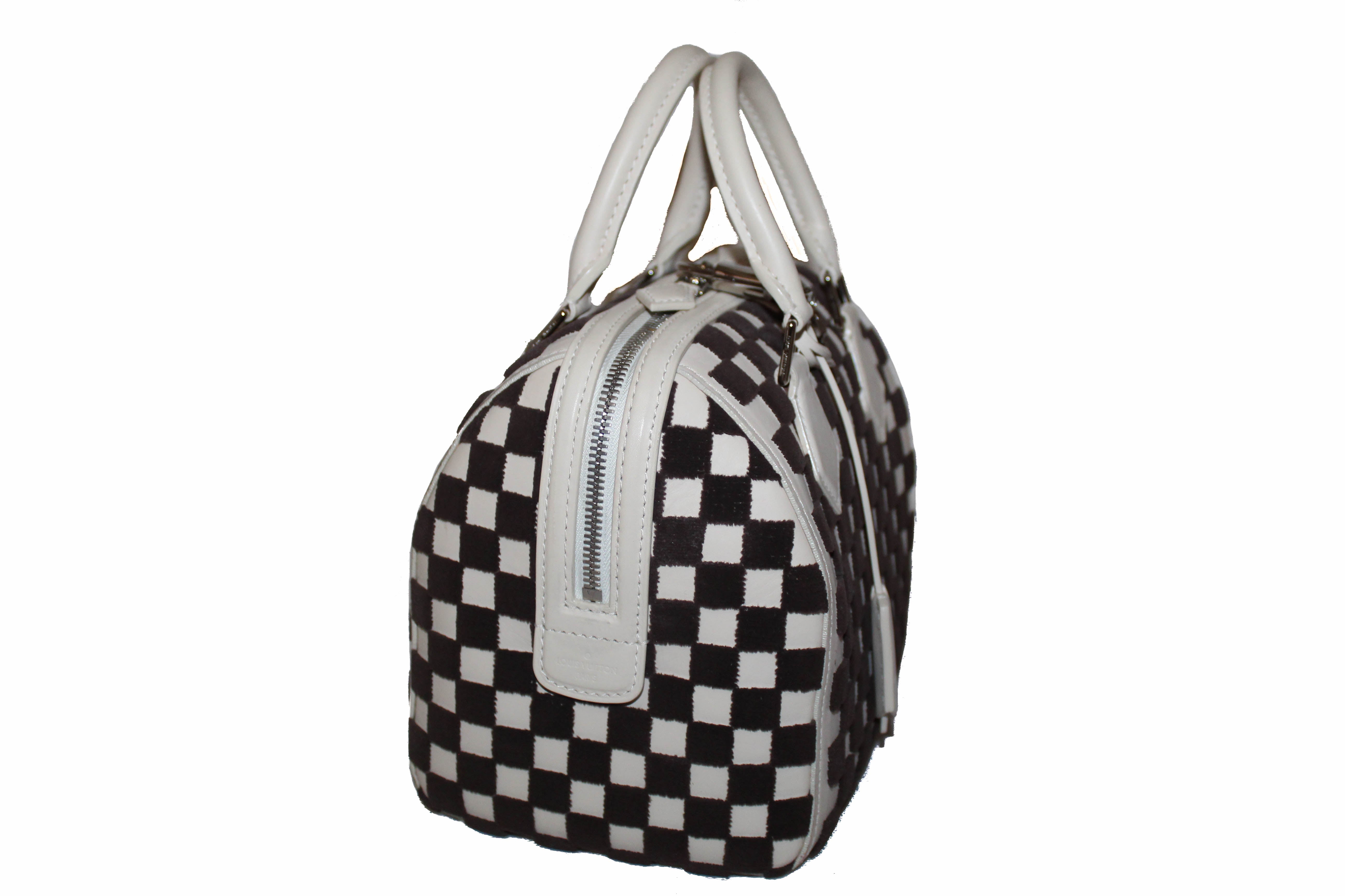 Authentic Louis Vuitton Limited Edition Cube Speedy 25 Handbag for Women - Luxury Designer Shoulder Bag & Crossbody Purse - Perfect for Work, Travel & Special Occasions